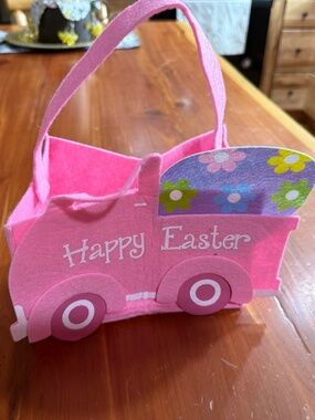 Easter truck basket